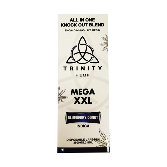 Picture of TRINITY 3ML SYRINGE 5PK - BLUEBERRY DONUT (INDICA)