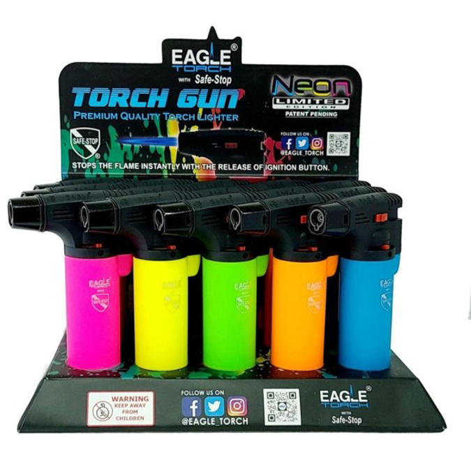 Picture of EAGLE TORCH POD NEON LIGHTER 20PK