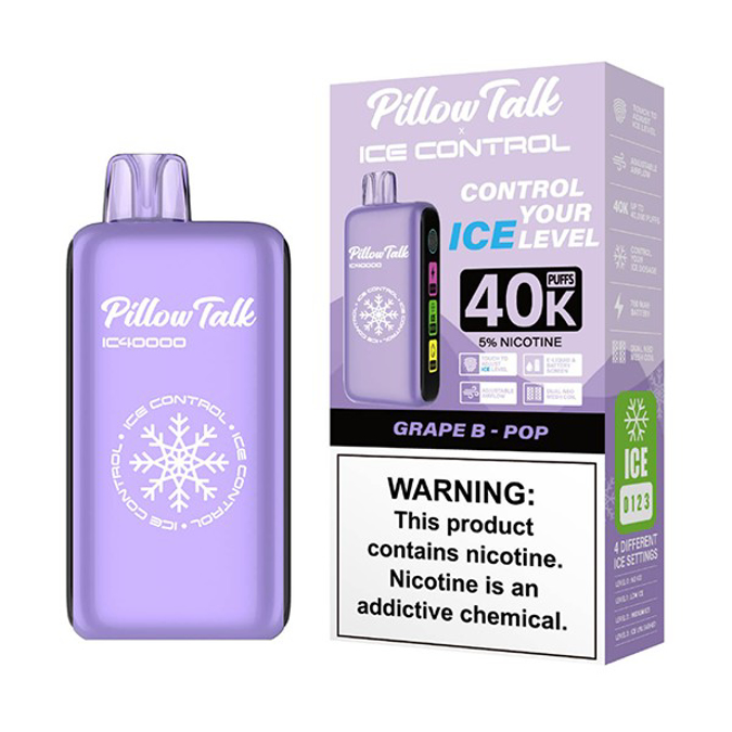 Picture of PILLOW TALK ICE CONTROL 40K GRAPE B POP