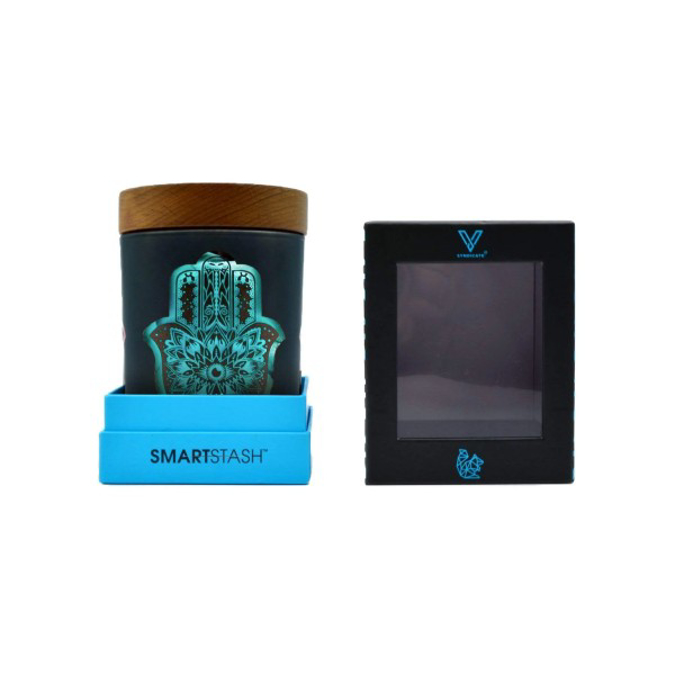 Picture of SOLESTASH SMALL HAMSA TURQUOISE