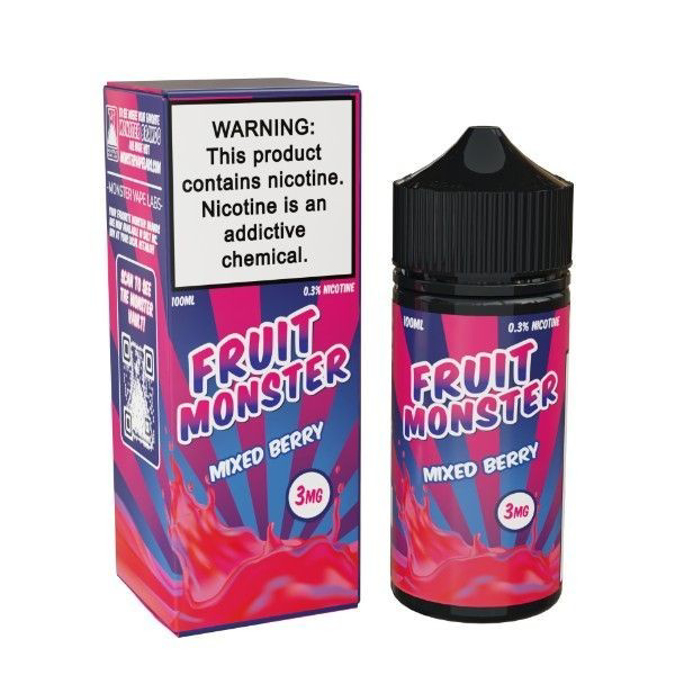 Picture of FRUIT MONSTER 3MG 100ML - MIXED BERRY