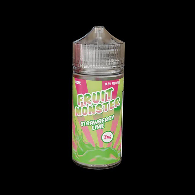 Picture of FRUIT MONSTER 3MG 100ML - STRAWBERRY LIME
