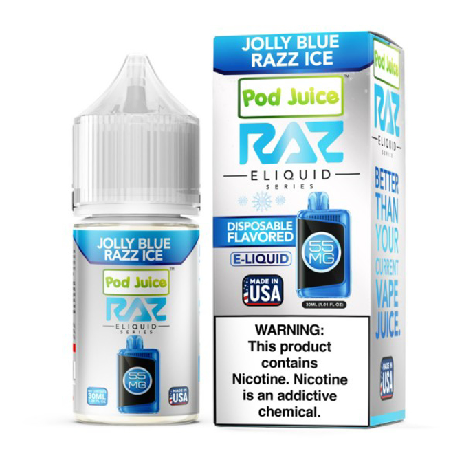 Picture of RAZ 30ML 35MG - JOLLY BLUE RAZZ ICE