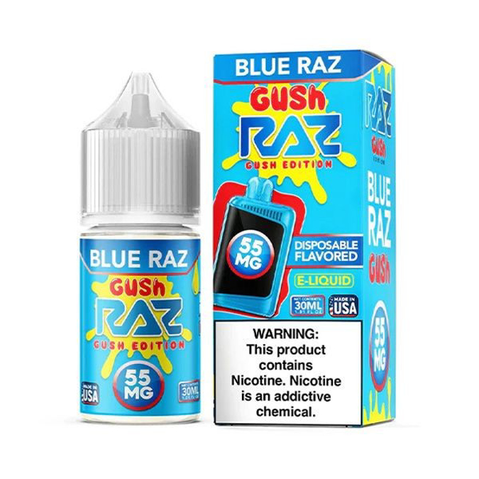 Picture of RAZ 30ML 55MG - BLUE RAZ GUSH