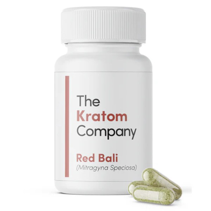 Picture of THE KRATOM COMPANY RED BALI  150 CAPS