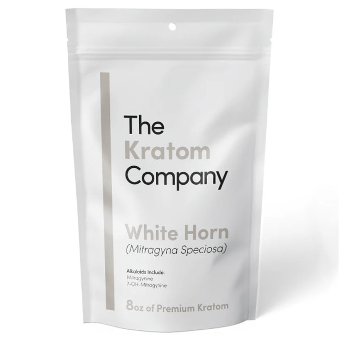 Picture of THE KRATOM COMPANY WHITE HORN 8 OZ