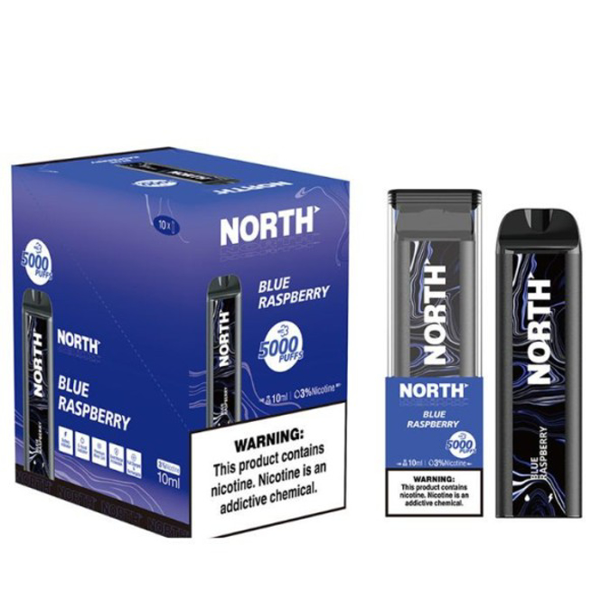 Picture of NORTH 5K 0 NICOTINE BLUE RASPBERRY