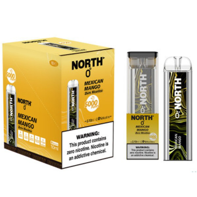 Picture of NORTH 5K 0 NICOTINE MEXICO MANGO