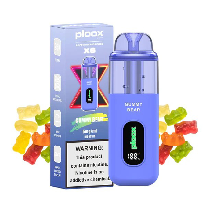 Picture of PLOOX DISPOSABLE POD 25K - GUMMY BEAR