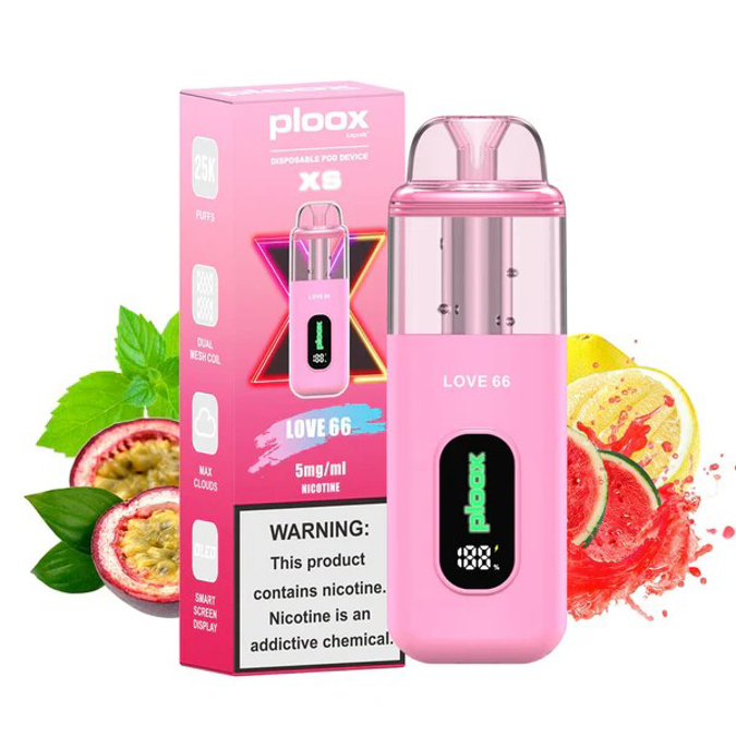 Picture of PLOOX DISPOSABLE POD 25K - LOVE 66