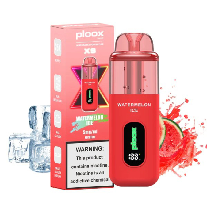 Picture of PLOOX DISPOSABLE POD 25K - WATERMELON ICE