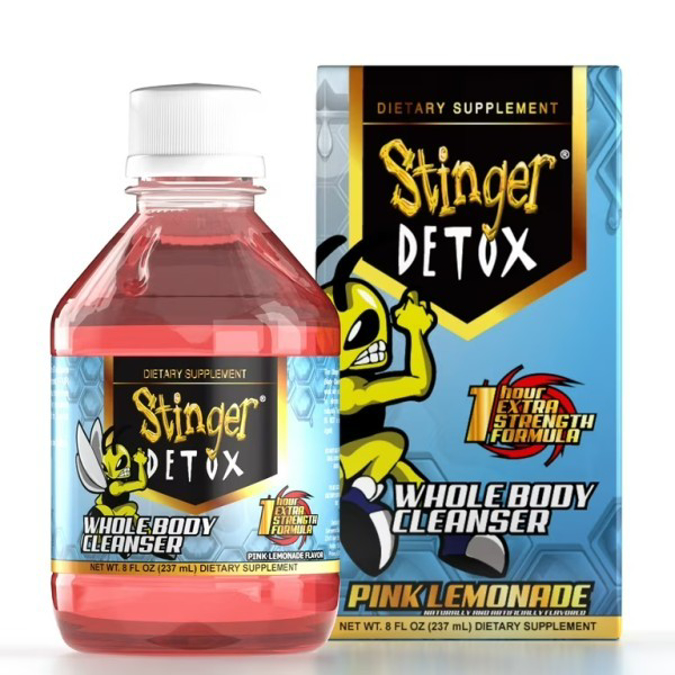 Picture of STINGER DETOX WHOLE BODY CLEANSER 8OZ - PINK LEMONADE