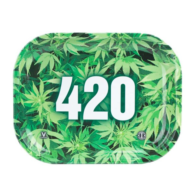 Picture of METAL TRAY MEDIUM 420 GREEN