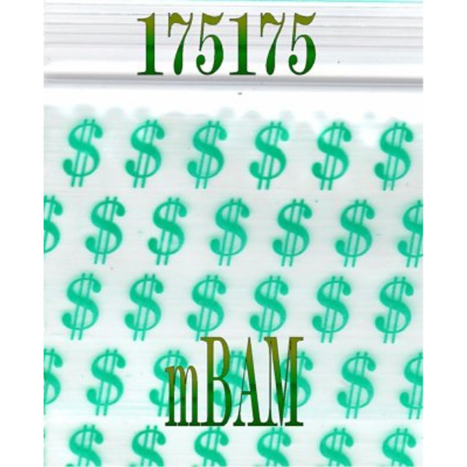 Picture of APPLE ZIP BAGS175175 DOLLAR