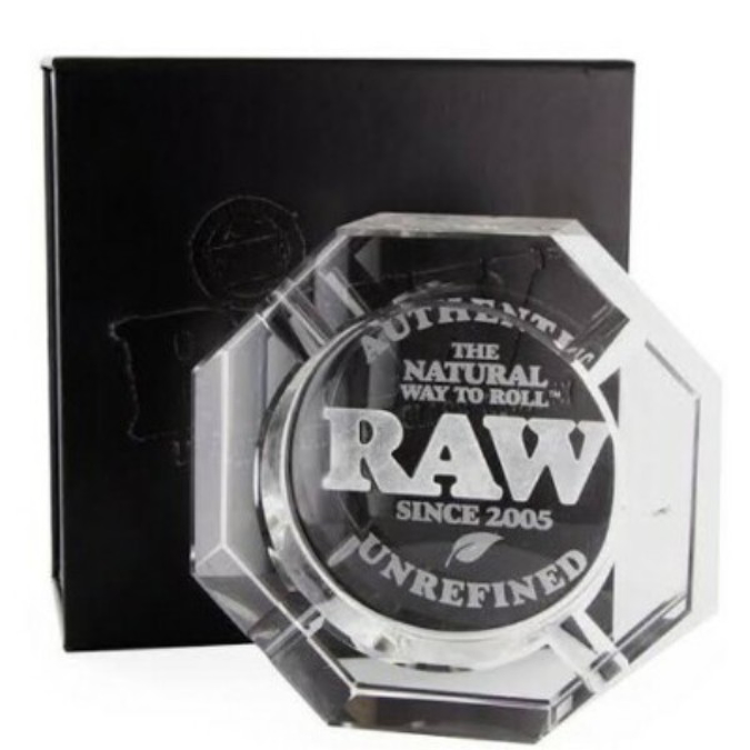 Picture of RAW CRYSTAL LEAD FREE ASHTRAY