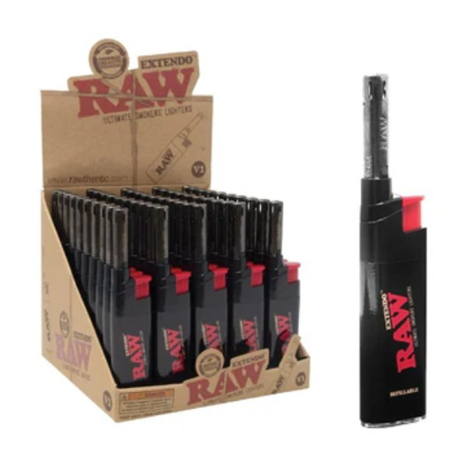 Picture of RAW BLACK ENTENDO LIGHTER 50PC
