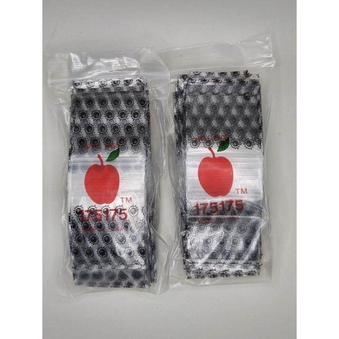 Picture of APPLE ZIP BAGS ZB175175 BLK