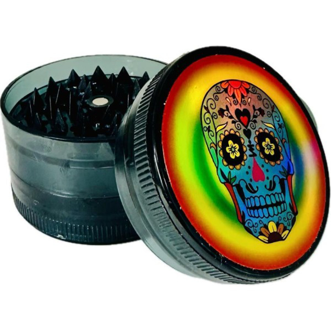 Picture of GRINDER PLASTIC W SKULL DESIGN 60MM