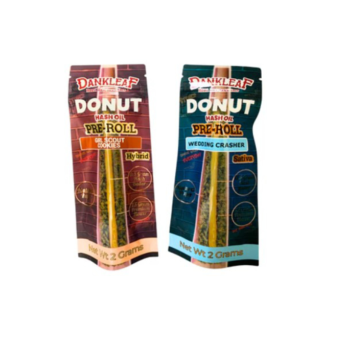 Picture of DANKLEAF DONUT HASH HOLE PRE ROLL 12CT - APPLE BETTY (INDICA)