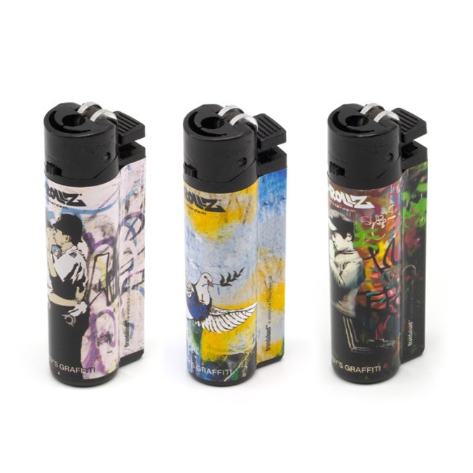 Picture of BANKSYS GRAFFITI LIGHTERS 30 PC