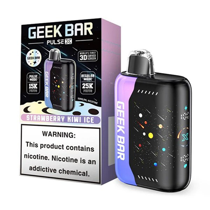 Picture of GEEK BAR 25K PULSE X STRAWBERRY KIWI ICE