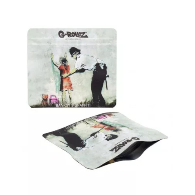 Picture of GROLLS BANKSY GIRL SMELL PROOF BAGS