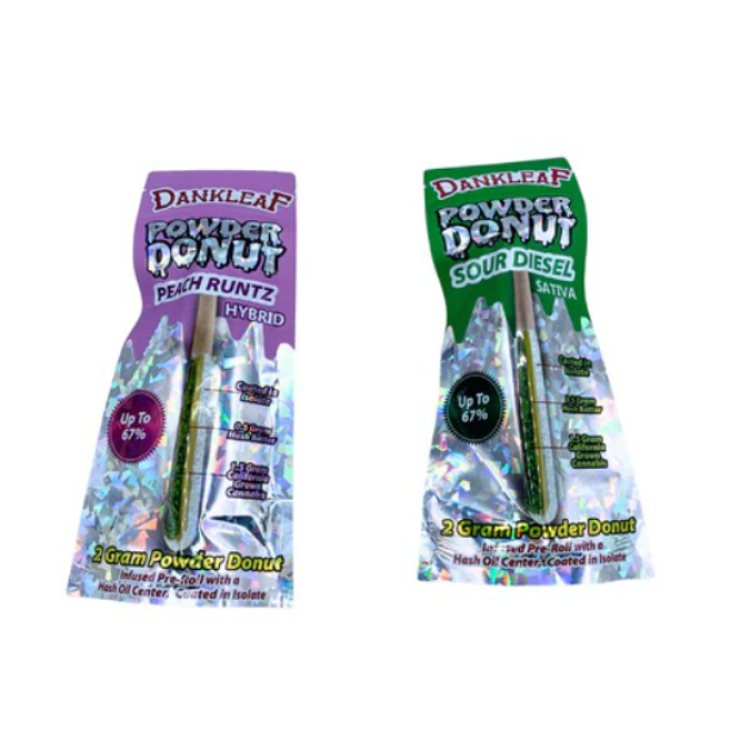 Picture of DANKLEAF DONUT HASH HOLE PRE ROLL 12CT - WEDDING CRASHER (SATIVA)