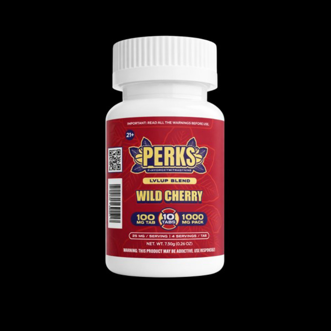Picture of DOZO PERKS 7 HYDROXY 1000MG 10CT JAR - WILD CHERRY