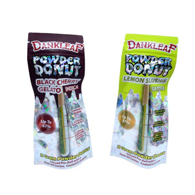 Picture of DANKLEAF POWDER DONUT PRE ROLL 12CT - SHERB CREAM PIE (HYBRID)