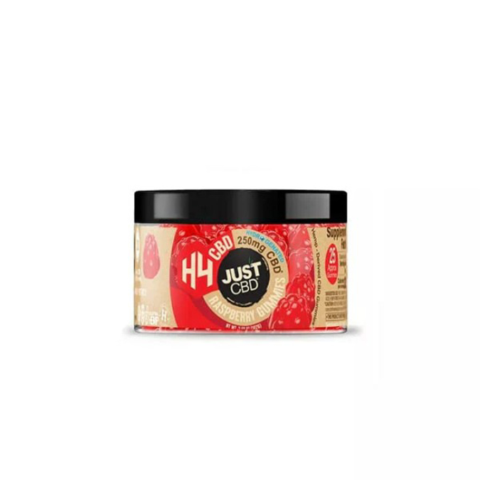 Picture of JUST CBD H4 CBD 20MG RASPBERRY GUMMIES