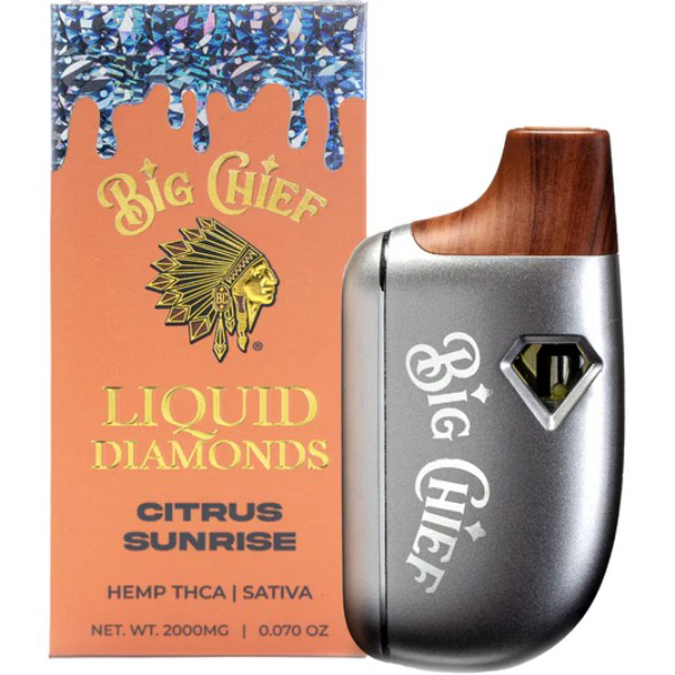 Picture of BIG CHIEF LIQUID DIAMONDS 2G DISPOSABLE CITRUS SUNRISE