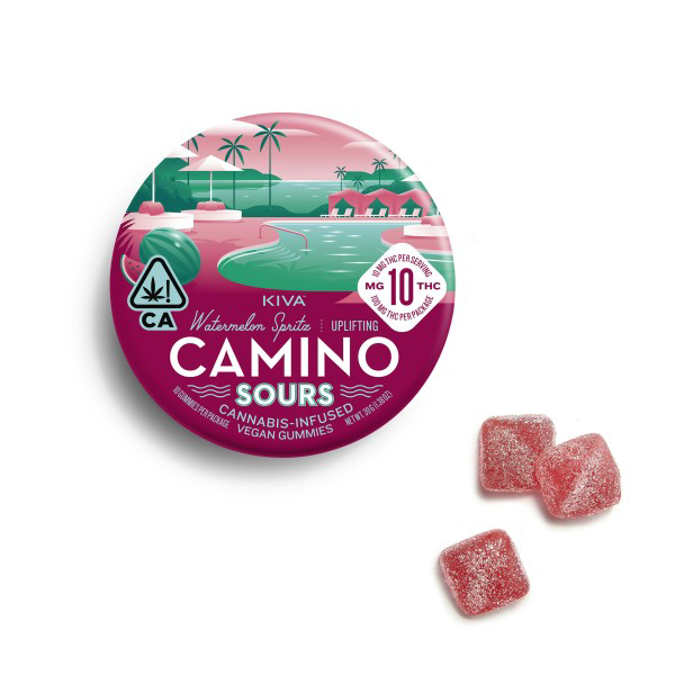Picture of CAMINO SOURS 10MG THC - WATERMELON SPRITZ