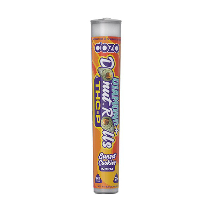Picture of DOZO DIAMOND DONUT + ROLLS THCP - SUNSET COOKIES (INDICA)
