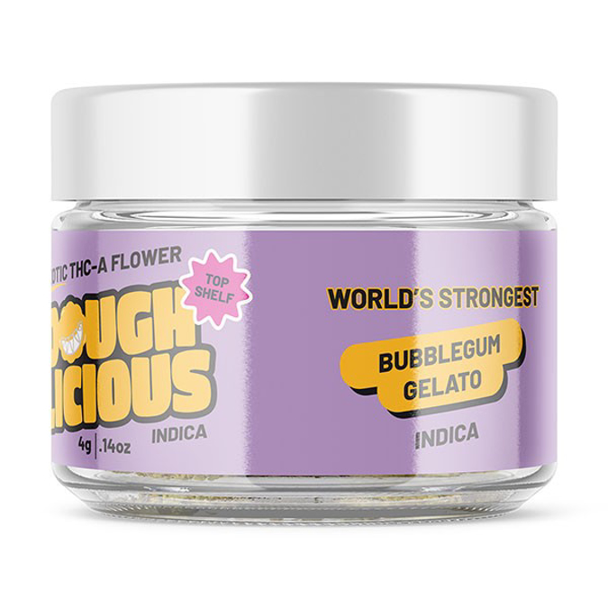 Picture of DOUGH LICIOUS 4G THC A CBD   DELTA BUBBLE GUM GELATO