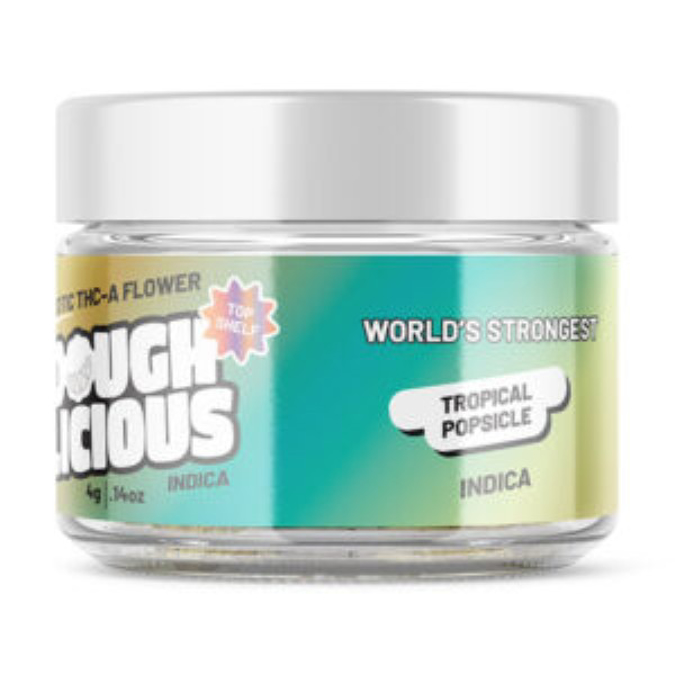 Picture of DOUGH LICIOUS 4G THC A CBD   DELTA TROPICAL POPSICLE