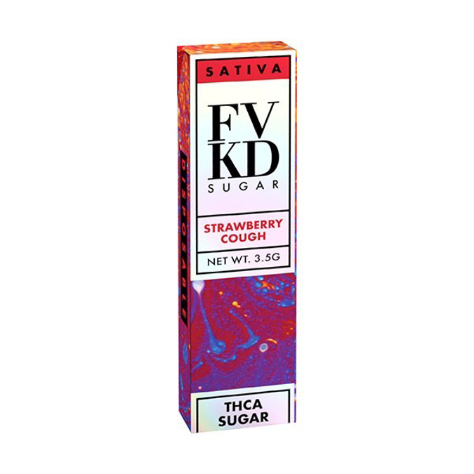 Picture of FVKD EXOTICS THCA SUGAR 3.5GM DISPOSABLE   STRAWBERRY COUGH