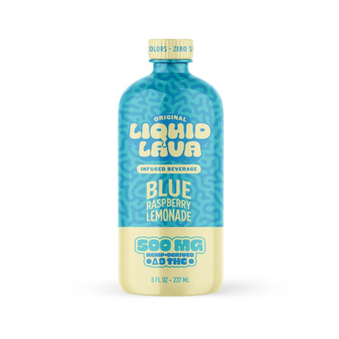 Picture of LIQUID LAVA D9 500MG 8OZ - BLUE RASPBERRY LEMONADE