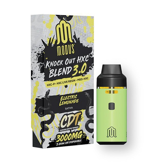 Picture of MODUS KNOCKOUT HXC BLEND 3.0 ELECTRIC LEMONADE 3G