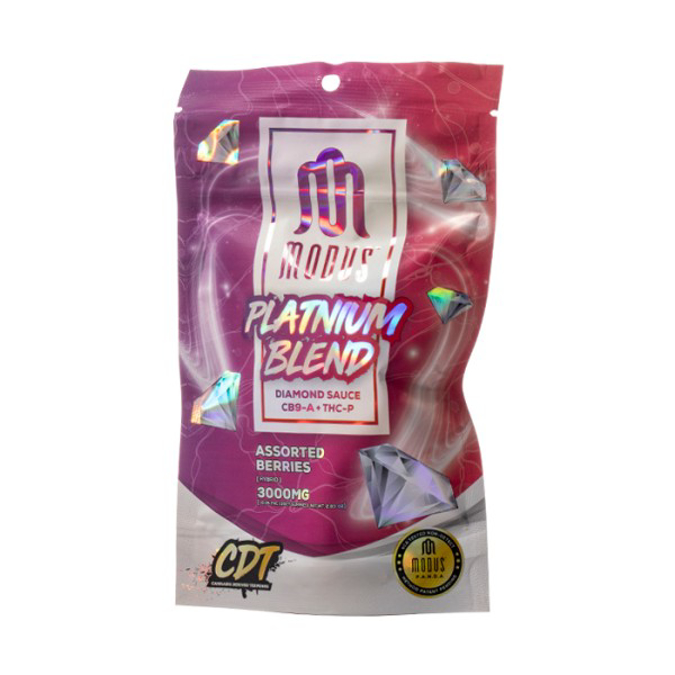 Picture of MODUS PLATNIUM BLEND GUMMIES 3000MG ASSORTED BERRIES