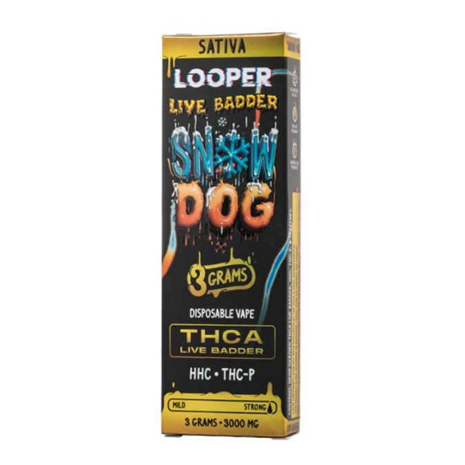 Picture of LOOPER LIVE BADDER SNOW DOG SATIVA 3G