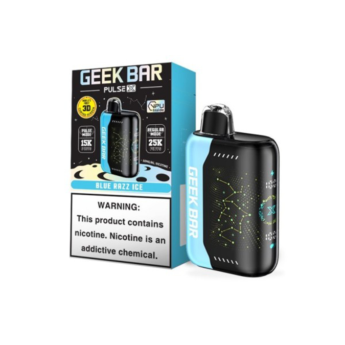 Picture of GEEK BAR 25K PULSE X BLUE RAZZ ICE