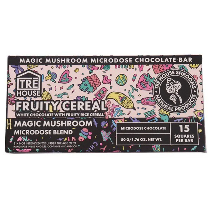 Picture of TRE HOUSE MUSHROOM CHOCOLATE 10CT - FRUITY CEREAL