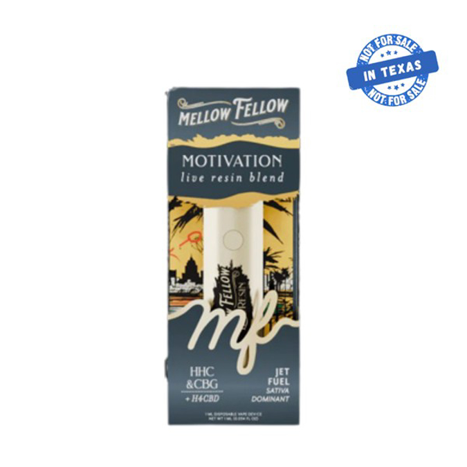 Picture of MELLOW FELLOW MOTIVATION JET FUEL SATIVA 1 ML