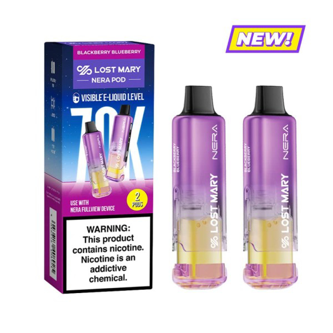 Picture of LOST MARY 70K POD - BLACKBERRY BLUEBERRY