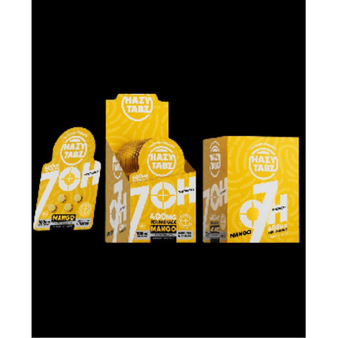 Picture of HAZY TABZ 7 HYDRPXY 400MG 10CT - MANGO
