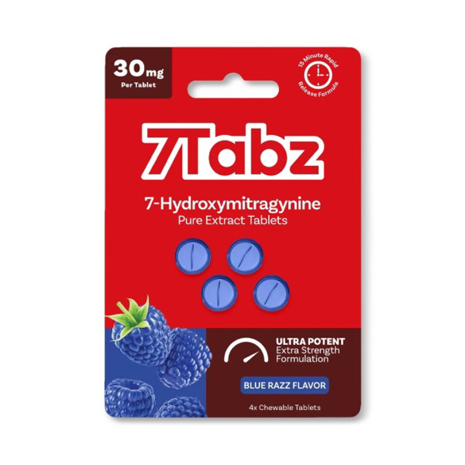 Picture of 7 TABZ 7HYDROXYMITRAGYNINE 4PILLS