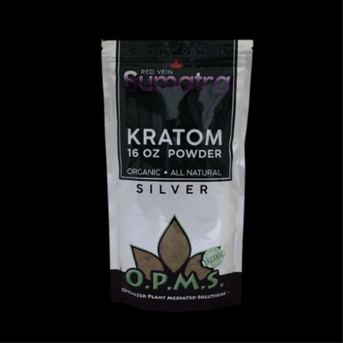 Picture of OPMS RED VEIN SUMATRA POWDER KRATOM 16OZ