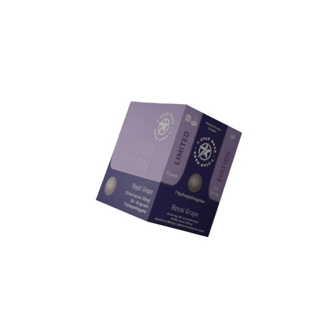 Picture of 7 MAXX 7 HYDROXY 60MG 5CT - ROYAL GRAPE