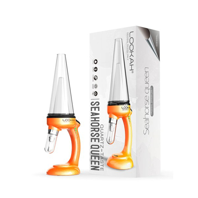Picture of LOOKAH SEAHORSE QUEEN NECTAR COLLECTOR - ORANGE