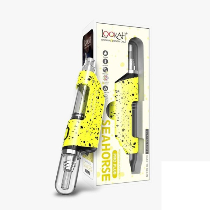 Picture of LOOKAH SEAHORSE PRO PLUS SPATTER EDITION - NEON GREEN BLACK